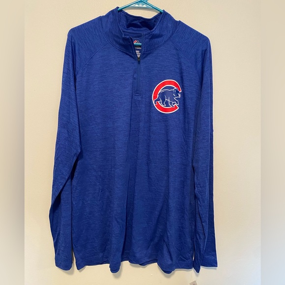 Chicago Cubs Quarter Zip long sleeved - Picture 1 of 5